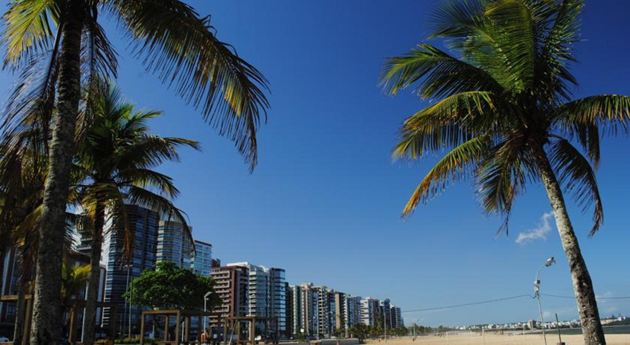 Vitoria Praia Hotel Exterior foto